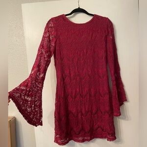 Altar’d State Burgundy Dress